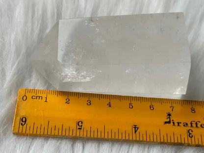 Brazil Clear Quartz Tower Point / Flame 100% Natural Crystal Gemstone - JING WEN CRYSTAL