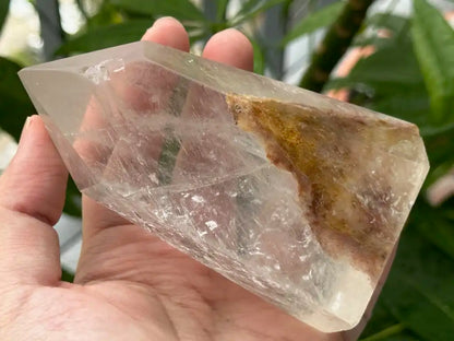 Brazil Clear Quartz Tower Point / Flame 100% Natural Crystal Gemstone - JING WEN CRYSTAL