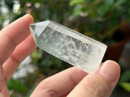 Brazil Clear Quartz Tower Point / Flame 100% Natural Crystal Gemstone - JING WEN CRYSTAL