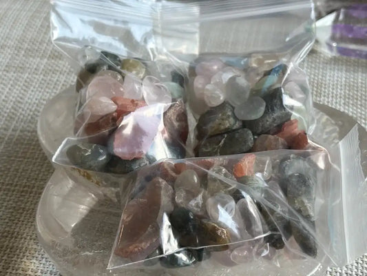 Mix Loose Crystals Stones for Basic Energizing, Purifying and Cleansing. - JING WEN CRYSTAL
