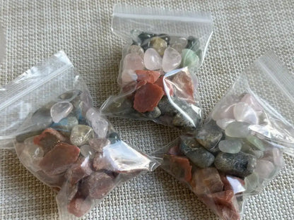 Mix Loose Crystals Stones for Basic Energizing, Purifying and Cleansing. - JING WEN CRYSTAL