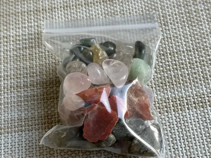 Mix Loose Crystals Stones for Basic Energizing, Purifying and Cleansing. - JING WEN CRYSTAL