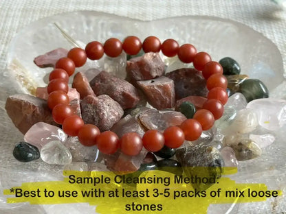 Mix Loose Crystals Stones for Basic Energizing, Purifying and Cleansing. - JING WEN CRYSTAL