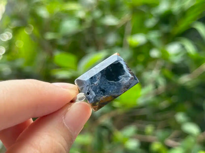 Africa Blue Pietersite Pendant High A Grade 100% Natural Crystal Gemstone - JING WEN CRYSTAL