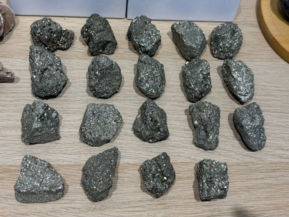 USA 🇺🇸 Raw Pyrite 100% Natural Crystal Gemstone