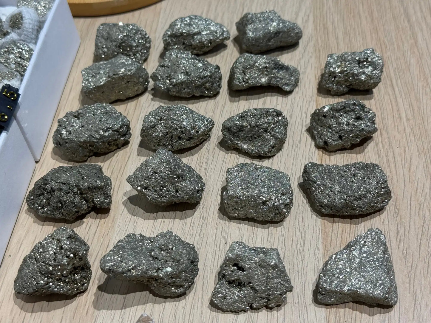 USA 🇺🇸 Raw Pyrite 100% Natural Crystal Gemstone