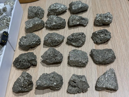 USA 🇺🇸 Raw Pyrite 100% Natural Crystal Gemstone