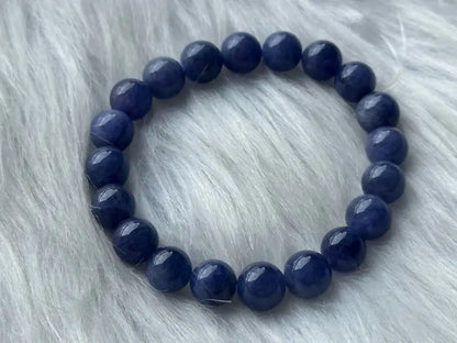 Tanzania Tanzanite Bracelet A Grade 100% Natural Crystal Gemstone - JING WEN CRYSTAL