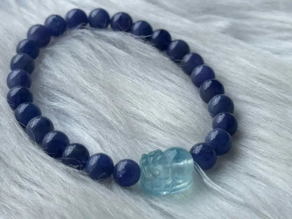 Tanzania Tanzanite Bracelet A Grade 100% Natural Crystal Gemstone - JING WEN CRYSTAL