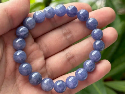 Tanzania Tanzanite Bracelet A Grade 100% Natural Crystal Gemstone - JING WEN CRYSTAL