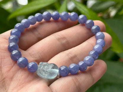 Tanzania Tanzanite Bracelet A Grade 100% Natural Crystal Gemstone - JING WEN CRYSTAL