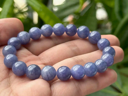 Tanzania Tanzanite Bracelet A Grade 100% Natural Crystal Gemstone - JING WEN CRYSTAL