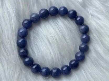 Tanzania Tanzanite Bracelet A Grade 100% Natural Crystal Gemstone - JING WEN CRYSTAL