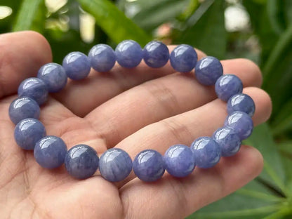 Tanzania Tanzanite Bracelet A Grade 100% Natural Crystal Gemstone - JING WEN CRYSTAL