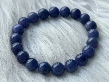 Tanzania Tanzanite Bracelet A Grade 100% Natural Crystal Gemstone - JING WEN CRYSTAL