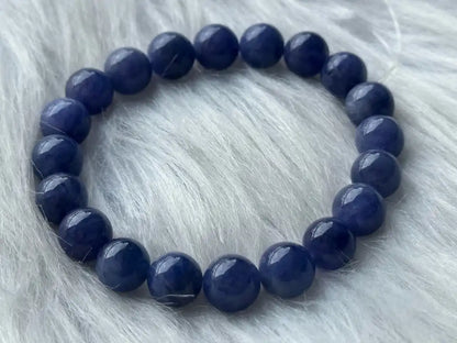 Tanzania Tanzanite Bracelet A Grade 100% Natural Crystal Gemstone - JING WEN CRYSTAL