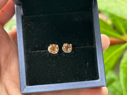 İlbir Anatolian Mountains Zultanite Rare Mineral Earring A Grade in Silver 925 100% Natural Crystal Gemstone - JING WEN CRYSTAL