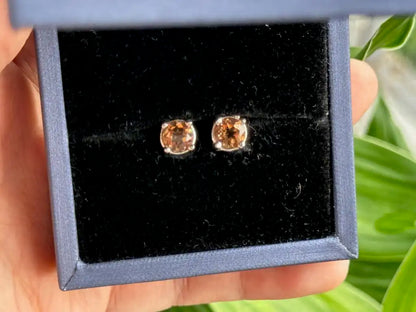 İlbir Anatolian Mountains Zultanite Rare Mineral Earring A Grade in Silver 925 100% Natural Crystal Gemstone - JING WEN CRYSTAL