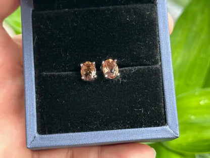 İlbir Anatolian Mountains Zultanite Rare Mineral Earring A Grade in Silver 925 100% Natural Crystal Gemstone - JING WEN CRYSTAL