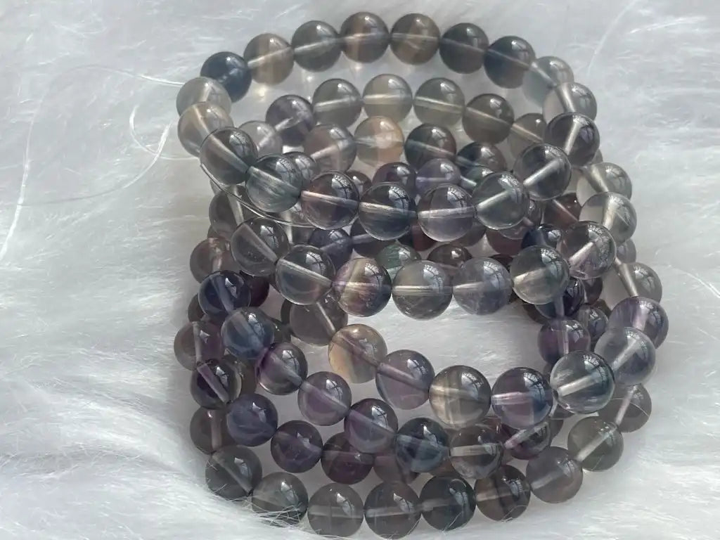 Argentina Fluorite Bracelet A Grade 100% Natural Crystal Gemstone - JING WEN CRYSTAL