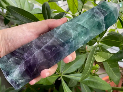 Argentina Fluorite Tower A Grade 100% Natural Crystal Gemstone - JING WEN CRYSTAL