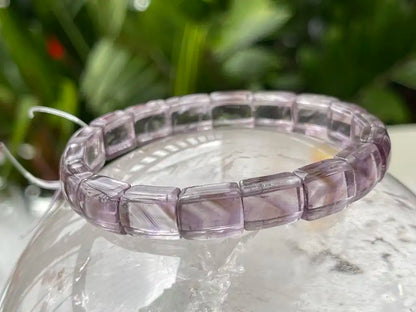 Brazil Amethyst Bangle A Grade 100% Natural Crystal Gemstone - JING WEN CRYSTAL