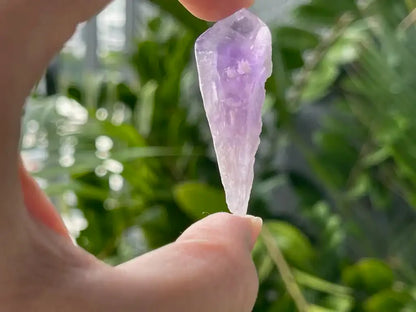 Brazil Amethyst Raw Pointer 100% Natural Crystal Gemstone - JING WEN CRYSTAL