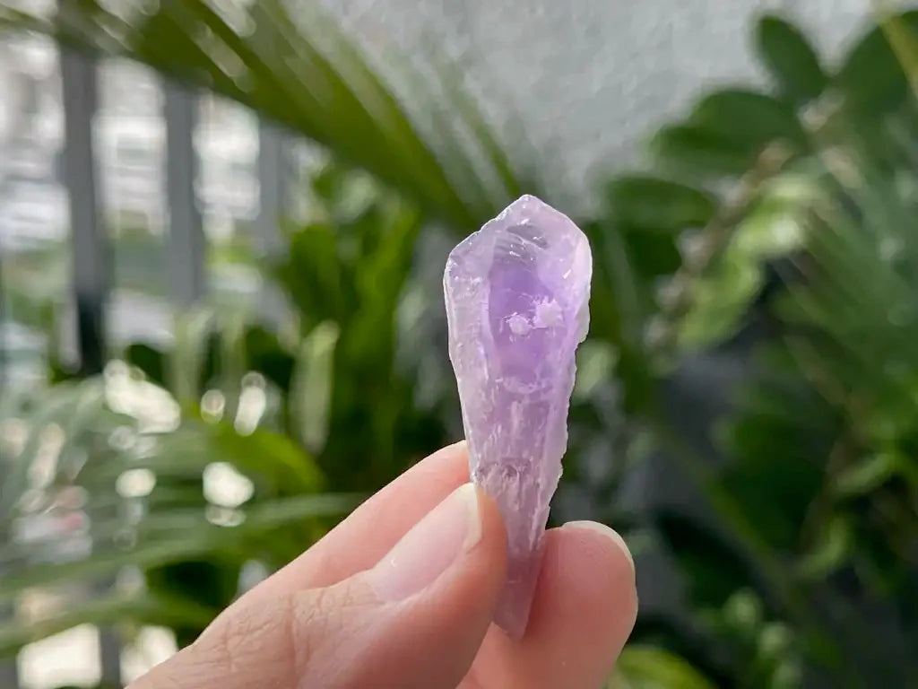 Brazil Amethyst Raw Pointer 100% Natural Crystal Gemstone - JING WEN CRYSTAL