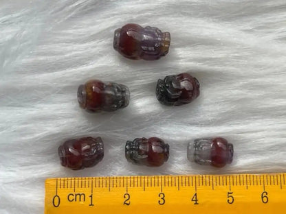 Canada Auralite 23 Pixiu Loose Bead High A Grade 100% Natural Crystal Gemstone - JING WEN CRYSTAL