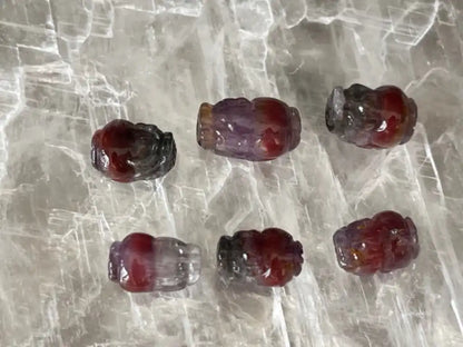 Canada Auralite 23 Pixiu Loose Bead High A Grade 100% Natural Crystal Gemstone - JING WEN CRYSTAL