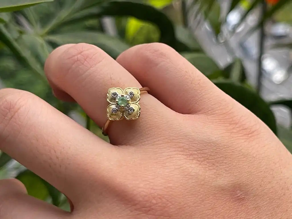 Ethiopian 2025 emerald ring