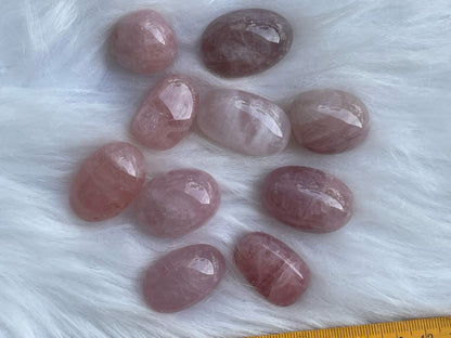 Natural Obsidian, Rose Quartz, Clear Quartz, Amazonite, Carnelian Chakra Irregular Tumble 100% Natural Crystal Gemstone - JING WEN CRYSTAL