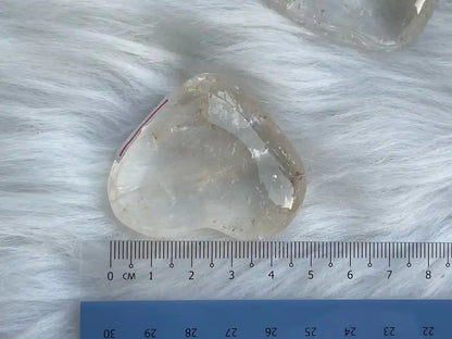 USA Clear Quartz / Smoky Quartz / Howlite Heart Shape 100% Natural Crystal Gemstone - JING WEN CRYSTAL