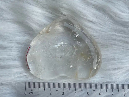 USA Clear Quartz / Smoky Quartz / Howlite Heart Shape 100% Natural Crystal Gemstone - JING WEN CRYSTAL