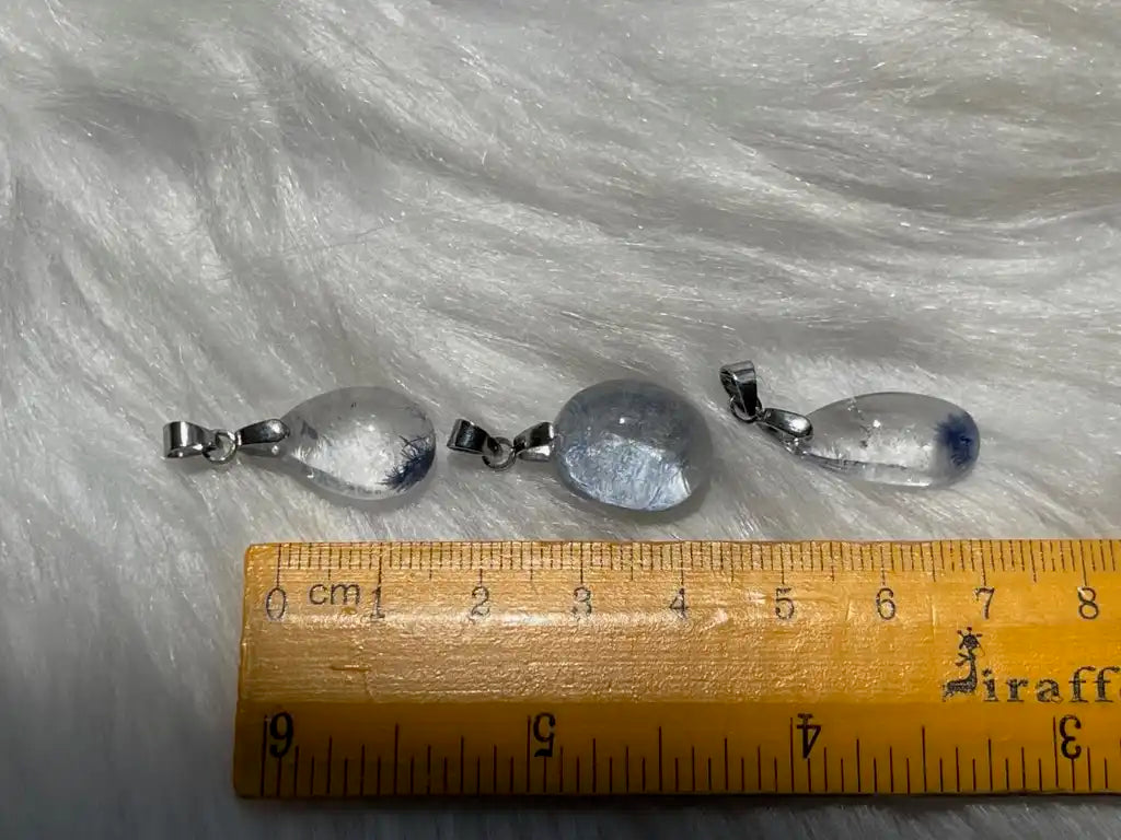 USA Arizona Ajoite Pendant Genuine A Grade 100% Natural Crystal Gemstone - JING WEN CRYSTAL
