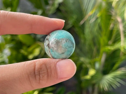 Russia Amazonite Sphere / Heart / Egg / Palm 100% Natural Crystal Gemstone - JING WEN CRYSTAL