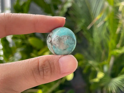 Russia Amazonite Sphere / Heart / Egg / Palm 100% Natural Crystal Gemstone - JING WEN CRYSTAL