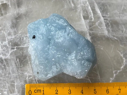 Brazil Aquamarine Raw Stones A Grade 100% Natural Crystal Gemstone - JING WEN CRYSTAL