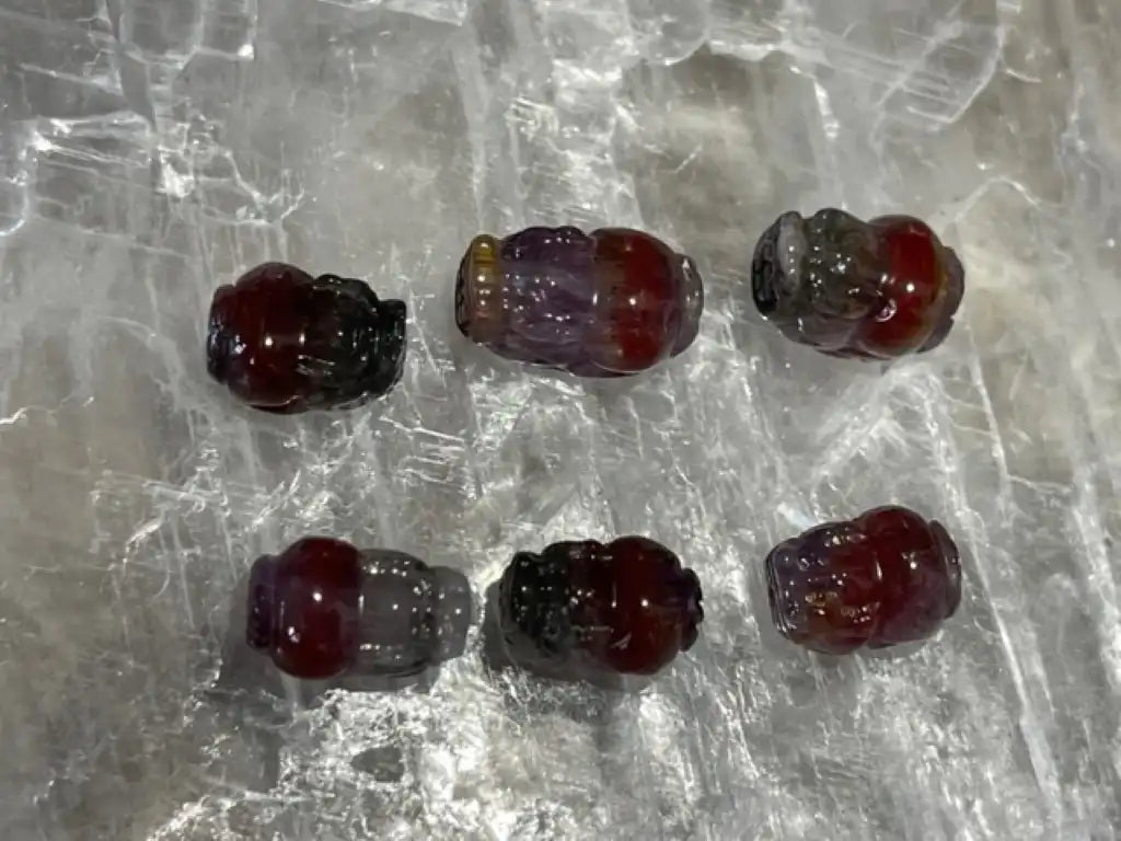 Canada Auralite 23 Pixiu Loose Bead High A Grade 100% Natural Crystal Gemstone - JING WEN CRYSTAL