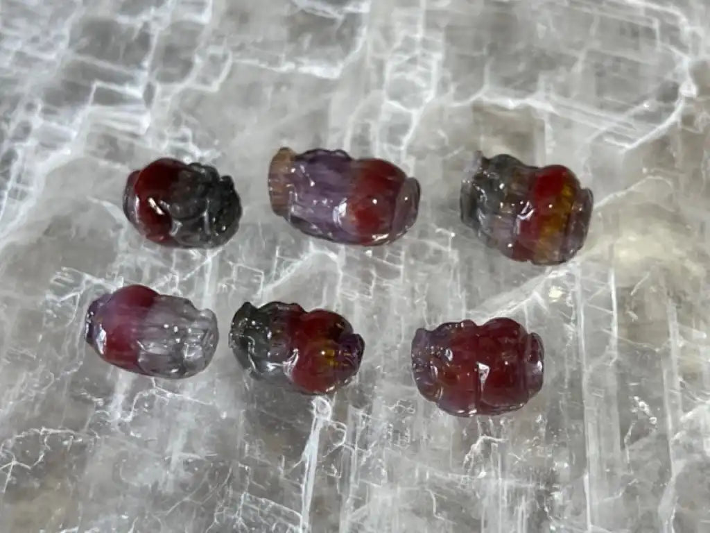 Canada Auralite 23 Pixiu Loose Bead High A Grade 100% Natural Crystal Gemstone - JING WEN CRYSTAL