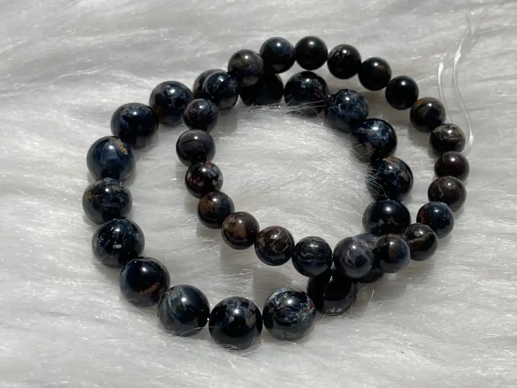 Africa Blue Pietersite Bracelet High A Grade 100% Natural Crystal Gemstone - JING WEN CRYSTAL